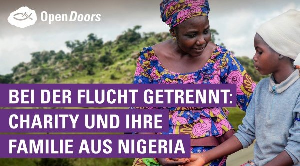 Afrikanische Frau mit Kind 