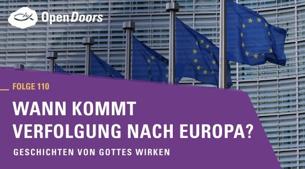 Europaflaggen vor dem Europaparlament
