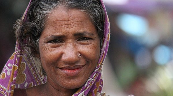 Portrait einer asiatischen Frau