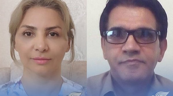Portraits von Fariba Dalir und Nasser Navard Gol-Tapeh 