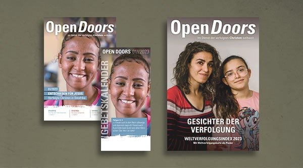 Kostenloses Informationsmaterial von Open Doors