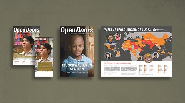 Darstellung des Monatsmagazins Sonderhefts und des Weltverfolgungsindexes