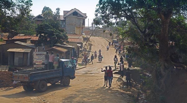 Straßenszene im Osten der Demokratischen Republik Kongo (Symbolbild)