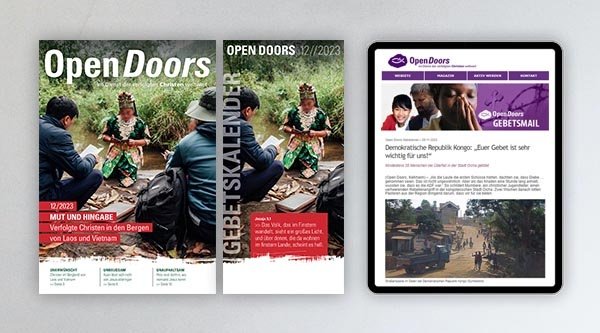 Monatsmagazin und Open Doors Meldungen