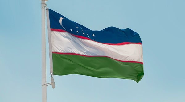 Flagge Usbekistans