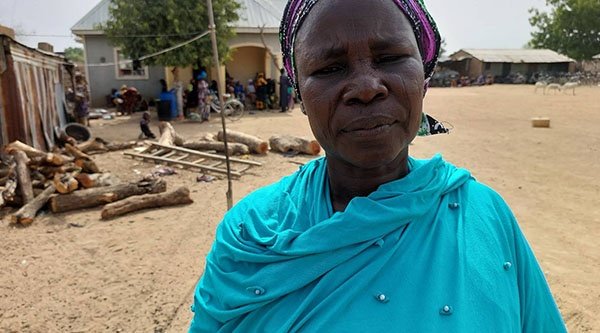 Porträt einer afrikanischen Frau