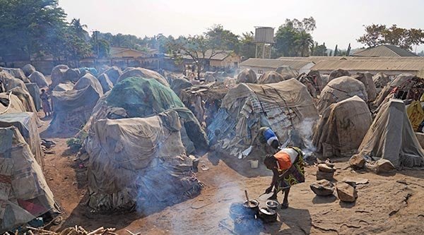 Flüchtlingslager in Makurdi/Benue