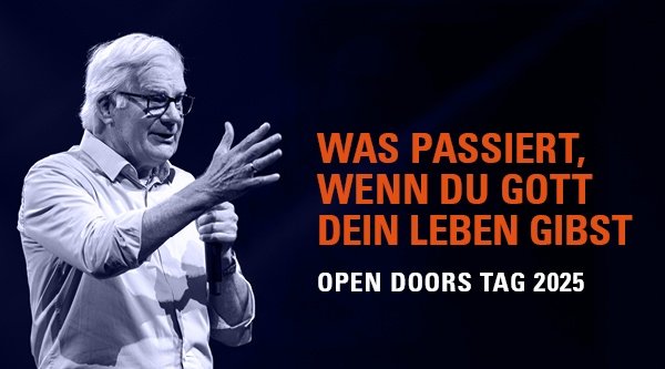 Was passiert, wenn du Gott dein Leben gibst - Interview mit Johan Companjen | Open Doors Tag 2025