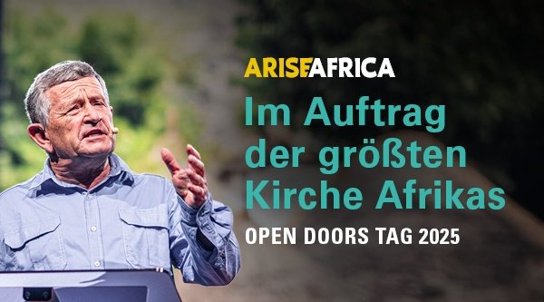 Im Auftrag der größten Kirche Afrikas – Vortrag von Joshua Williams | Open Doors Tag 2025