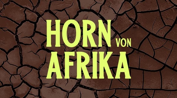 Schriftzug Horn von Afrika