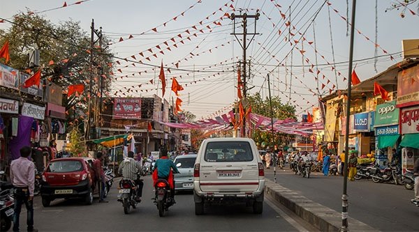 Straßenszene in Chhattisgarh (Symbolbild)