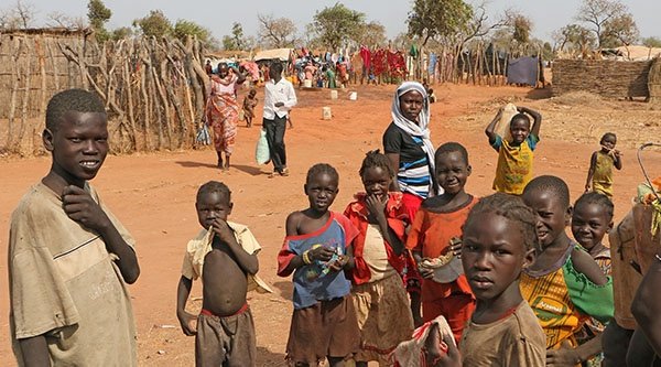 Flüchtlingscamp im Sudan