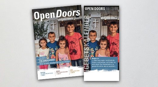 Cover Open Doors Magazin Oktober 2022