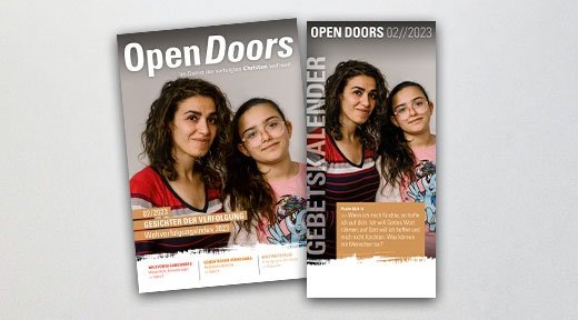 Cover Open Doors Monatsmagazin Februar 2023