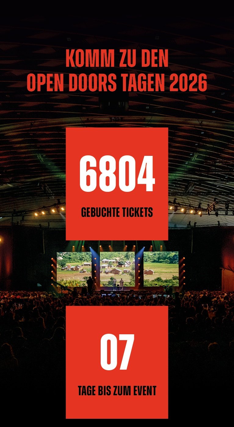6804 gebuchte Tickets 07 Tage bis zum Event