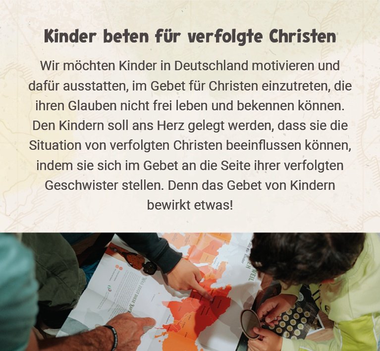 Einleitungstext für Secret Kids mit Bildern von Kindern mit Materialpaketen von Secret Kids