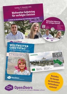 Material zum Weltweiten Gebetstag für verfolgte Christen