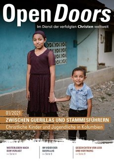 Cover vom Open Doors Monatsmagazin Januar 2021