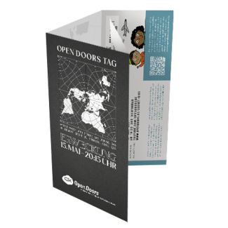 Einladungsflyer Open Doors Tag 2021