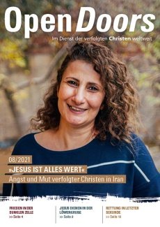 Cover vom Open Doors Monatsmagazin August 2021