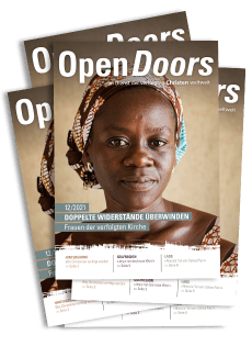 Cover Open Doors Magazin Dezember 2021