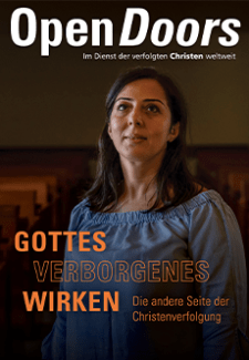 Frontcover des Open Doors Sonderhefts Gottes verborgenes Wirken
