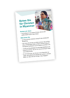 Produktabbildung WWGT Gebetskartenset Myanmar