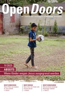 Produktabbildung des Open Doors Monatsmagazins für den aktuellen Monat.