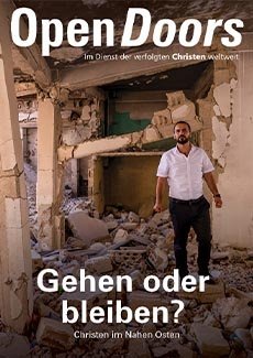 Produktabbildung des Open Doors Sonderhefts „Gehen oder bleiben?“