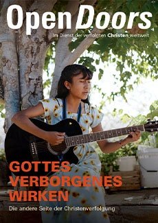 Produktabbildung des Open Doors Sonderhefts „Gottes verborgenes Wirken“