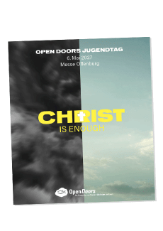Produktabbildung Open Doors Jugendtag Save the Date Flyer