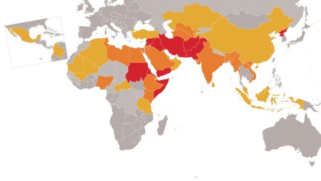 Weltverfolgungsindex 2017