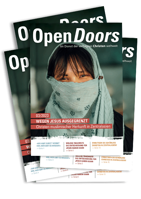 Cover Open Doors Magazin März 2023