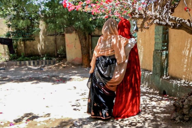 Frauen in einem Schulungszentrum in Ostafrika