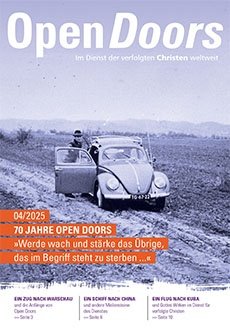 Produktabbildung des Open Doors Monatsmagazins für den aktuellen Monat.