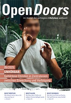 Produktabbildung des Open Doors Monatsmagazins für den aktuellen Monat.