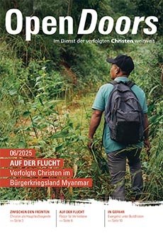 Produktabbildung des Open Doors Monatsmagazins für den aktuellen Monat.