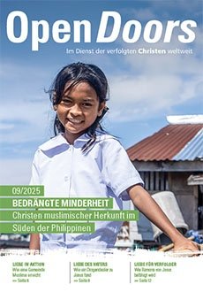 Produktabbildung des Open Doors Monatsmagazins für den aktuellen Monat.