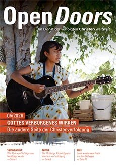 Produktabbildung des Open Doors Monatsmagazins für den aktuellen Monat.