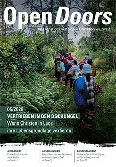 Produktabbildung des Open Doors Monatsmagazins für den aktuellen Monat.