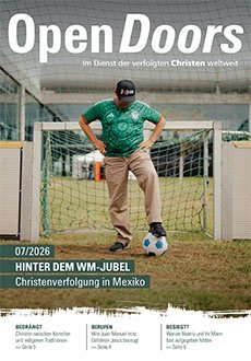 Produktabbildung des Open Doors Monatsmagazins für den aktuellen Monat.