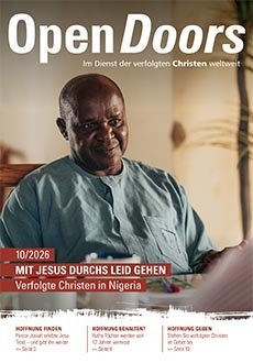 Produktabbildung des Open Doors Monatsmagazins für den aktuellen Monat.