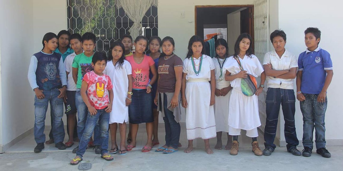 Zentrum für Kinder von verfolgten indigenen Christen in Kolumbien