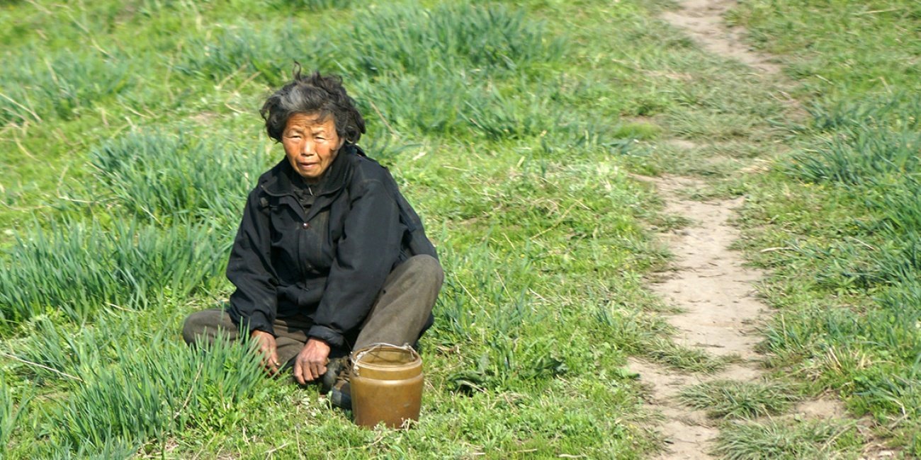 Die Menschen leiden seit Jahren unter der Misswirtschaft. Viele haben nicht genug zu essen, insbesondere auf dem Land, das im Kontrast zu dem modernen Stadtbild von Pjöngjang steht.