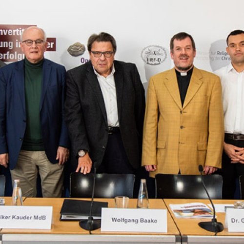 Pressekonferenz in Berlin