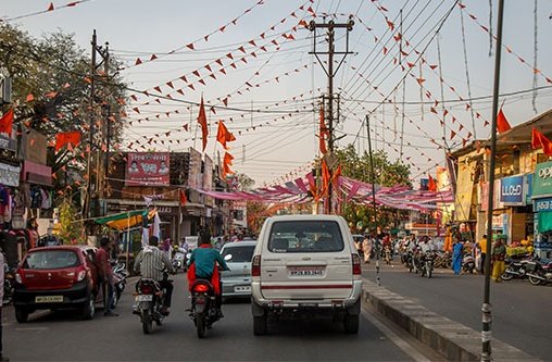 Straßenszene in Chhattisgarh (Symbolbild)