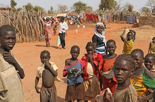 Flüchtlingscamp im Sudan