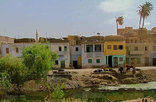 Dörfliches Leben in Oberägypten 