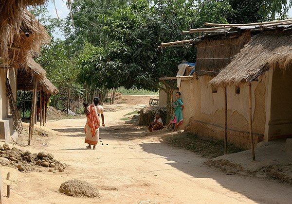 Ein Dorf in Bangladesch