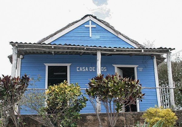 Kirche in Puerto de Vita (Kuba)